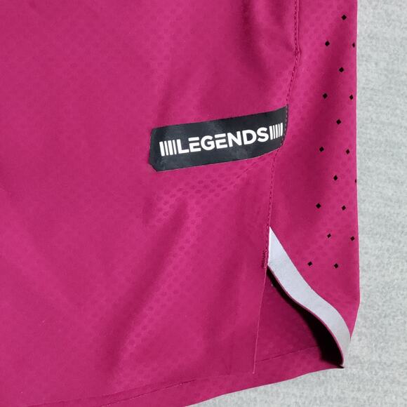 Legends Relay Linerless 7” Shorts Size XL Maroon Red Athletic Workout Drawstring - Picture 6 of 13